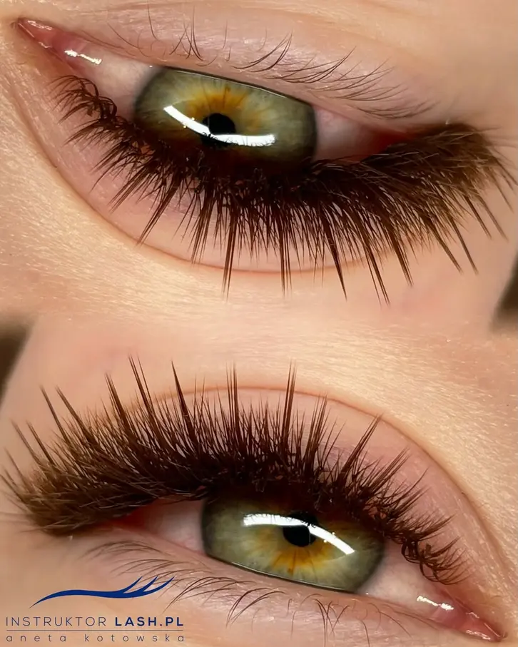 Efekt KIM w stylizacji rzęs – wyraźna struktura i tekstura